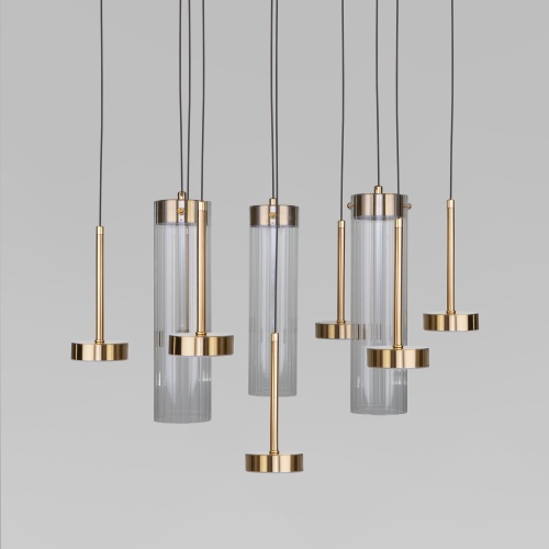 Подвесной светильник Eurosvet 301102 LED латунь