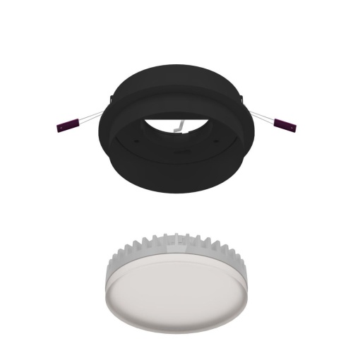 Врезной светильник Favourite 4538-1C, врезной светильник, D105xH38, cutout:D90, 1xGX53LEDx15W, IP20, excluded