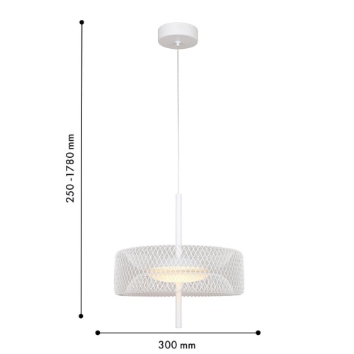 Подвес F-Promo 4734-3P, подвес, D300xH400/1780, LEDx12W, 960LM, 3000K, included