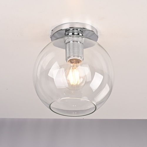 Потолочный Светильник Rh Utilitaire Globe Shade Flushmount от Imperiumloft 123674-22