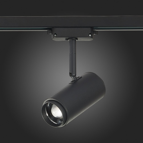 ST600.446.12 Св-к трек. Zoom Черный LED 1*12W 4000K 1 200Lm Ra&gt;80 15-60° IP20 L137xW59xH179 170-240V BASE