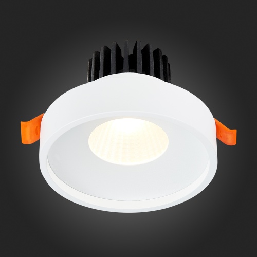 ST751.538.10 Св-к встр. Белый LED 1*10W 3000K 750Lm Ra&gt;90 38° IP20 D100xH75 170-240V Встраиваемые светильники