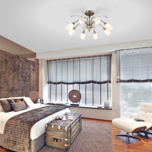 Потолочный светильник Eurosvet 30280/8 античная бронза