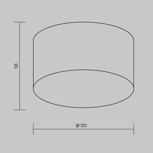 Потолочный светильник Outdoor O430CL-L15W3K
