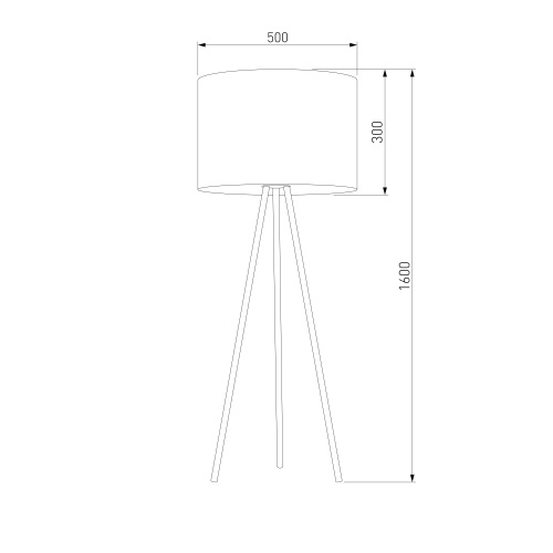 Напольный светильник TK Lighting 5569 Juta