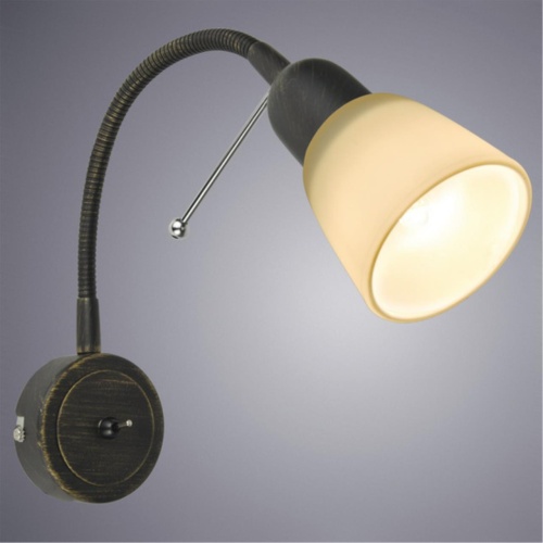 Бра Arte lamp A7009AP-1BR СВЕТИЛЬНИК НАСТЕННЫЙ