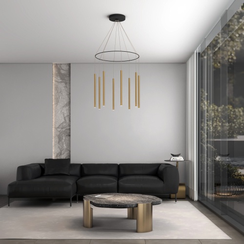 Подвесной светильник Eurosvet 301101 LED латунь