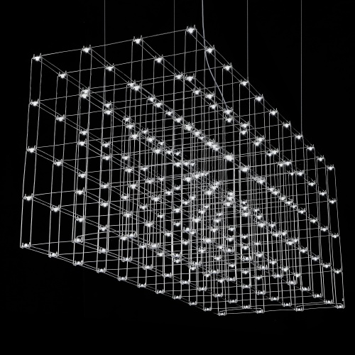 Подвесная люстра Quasar Cosmos Square LED pendant light 80/80/200 252290-22