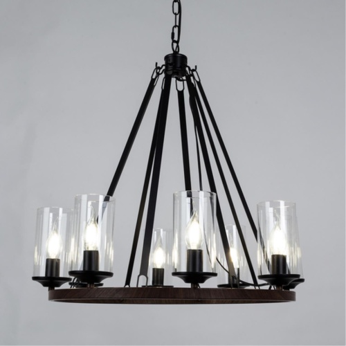 Подвесная люстра Arte lamp A7014SP-8BK СВЕТИЛЬНИК ПОДВЕСНОЙ