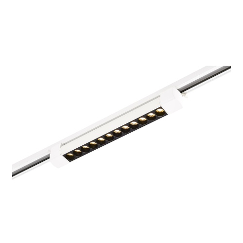 ST367.536.10 Св-к трек. Белый LED 1*10W 3000K 875Lm Ra90 24 IP20 L387xW49xH54 170-240VV BASE