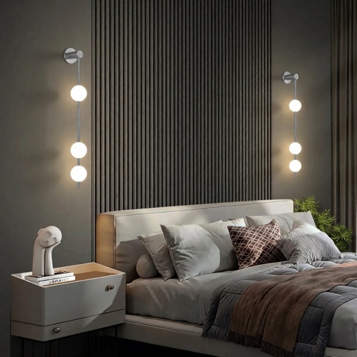 Настенный светильник ADILS WALL H130 Nickel 391283-23