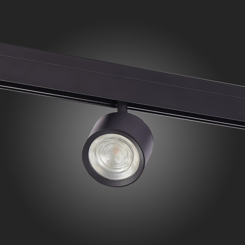 ST353.446.06 Магнитный трековый светильник Черный LED 1*6W 4000K 560Lm Ra&gt;90 36° IP20 L120xW81xH138 SKYLINE 48