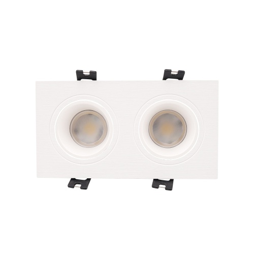 ST906.508.02_2 Светильник встраиваемый со сменным модулем ST-Luce белый/прозрачный LED 1*11.2W 4000K Встраиваемые светильники