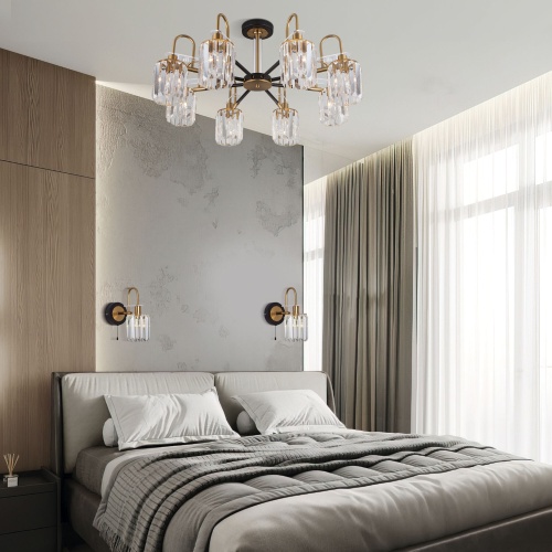 Настенный светильник Eurosvet 70090/1 черный