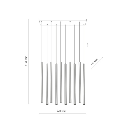 Подвесной светильник TK Lighting 11488 Ferro Sabia