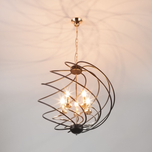 Подвесной светильник Eurosvet 60105/5 черный