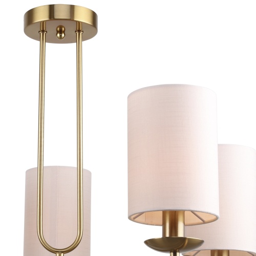 Светильник на штанге Escada 10166/5PL E14*40W Brass