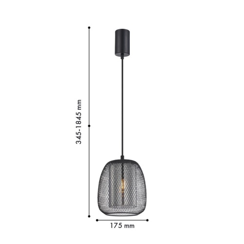 Подвес F-Promo 4349-1P, подвес, D175xH345/1845, 1xE27x40W, excluded