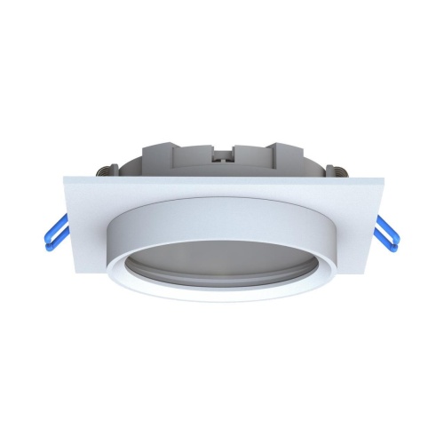 Уличный врезной светильник Favourite 4674-1U, уличный светильник, L110xW110xH42, cutout:D95, 1xGX53LEDx15W, IP44, excluded