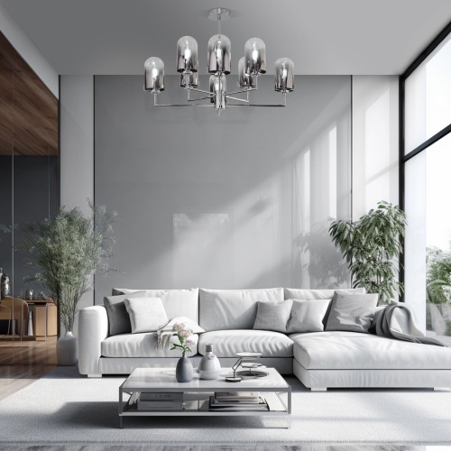  Eurosvet 60156/8/ потолочный светильник/ хром