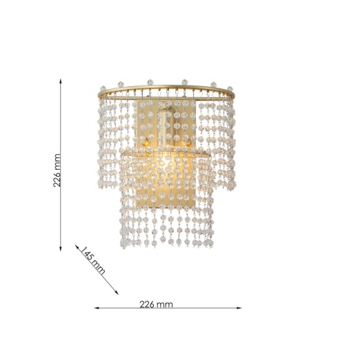 Бра Favourite 4762-1W, настенный светильник, D145xW230xH230, 1xE14x40W, excluded