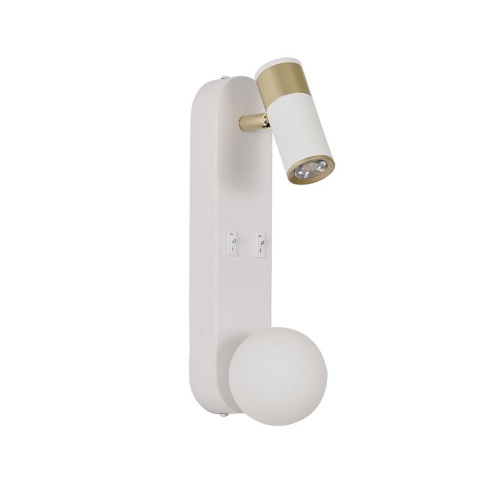 Бра F-Promo 4172-2W, настенный светильник, D160xW120xH340, 1xG9LEDx10W, excluded + LEDx3W, 157LM, 4000K, included, switch