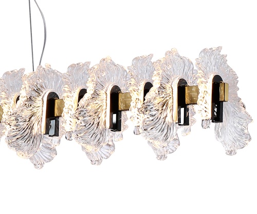 Люстра Kink Light Мару латунь/черный жемчуг 07695-120L,36-29