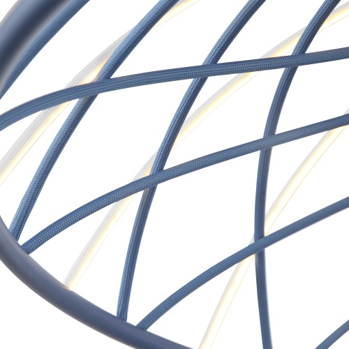 SL6016.703.01 Светильник подвесной ST-Luce Синий/Синий LED 1*20W 3000K БАУНД