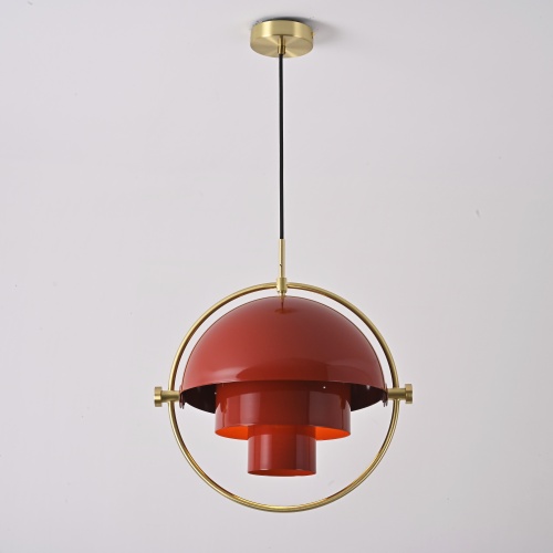 Подвесной светильник Louis Weisdorff Gubi Multi-lite Pendant Red 123431-22