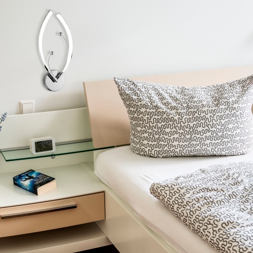 Настенный светильник Eurosvet 90056/1 хром