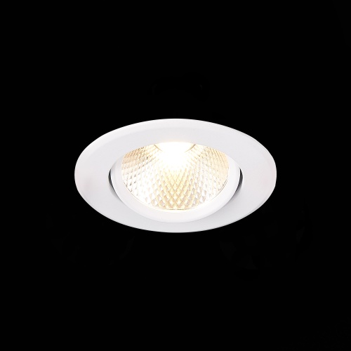 ST211.548.08.36 Св-к встр. Белый LED 1*8W 4000K 640Lm Ra80 36° IP20 D86xH50 220-240V Встраиваемые светильники