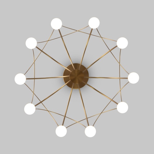 Потолочный светильник Eurosvet 90031/10 LED золото