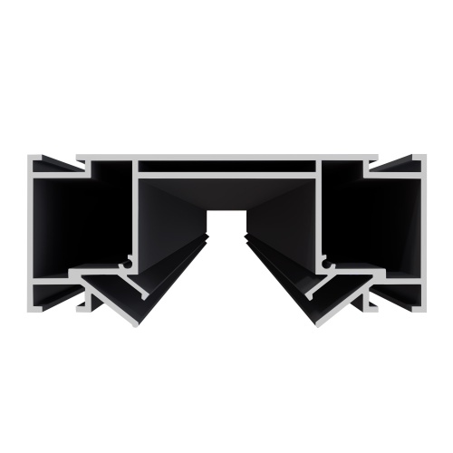 ST1047.439.02 Образец Профиль для монтажа SKYLINE 48 под натяжной потолок  ST-Luce Черный Длина 3000 SKYLINE 48+