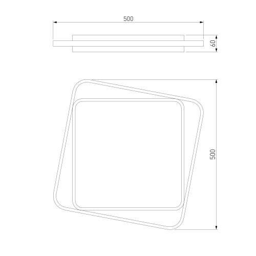 Потолочный светильник Eurosvet 90252/1 черный