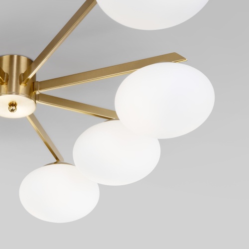 Потолочный светильник Eurosvet 70220/8 латунь Smart