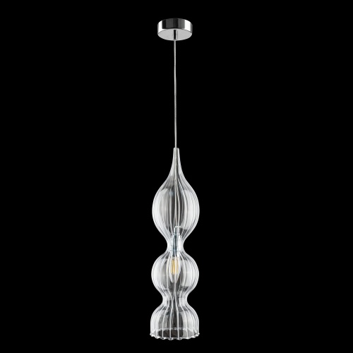 Светильник подвесной Crystal Lux IRIS SP1 B TRANSPARENT