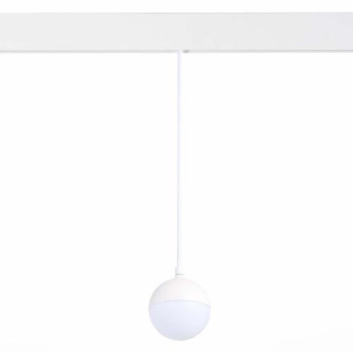 ST358.533.07 Магнитный трековый светильник подвесной Белый LED 1*7W 3000K 520Lm Ra>80 120° IP20 D90x SKYLINE 48