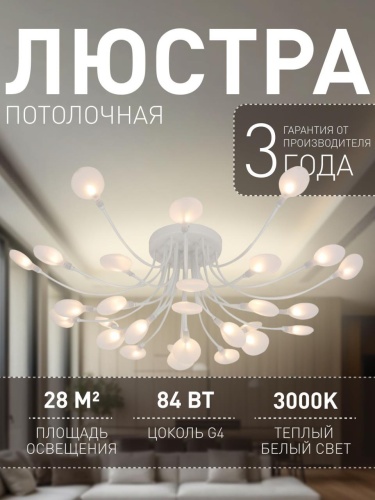 Потолочная люстра 4198-28C