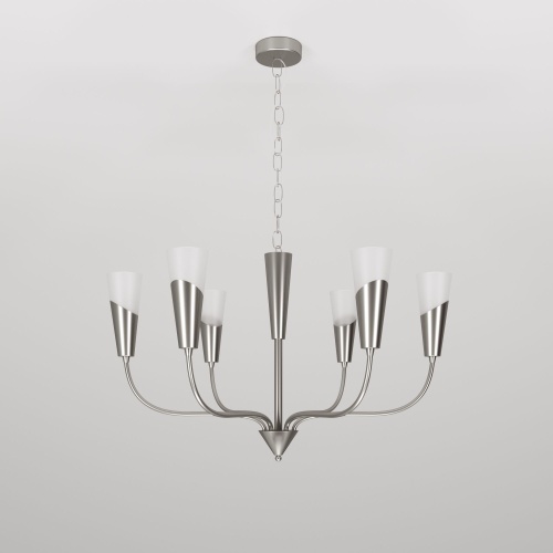 Подвесной светильник Eurosvet 60167/6 никель Smart