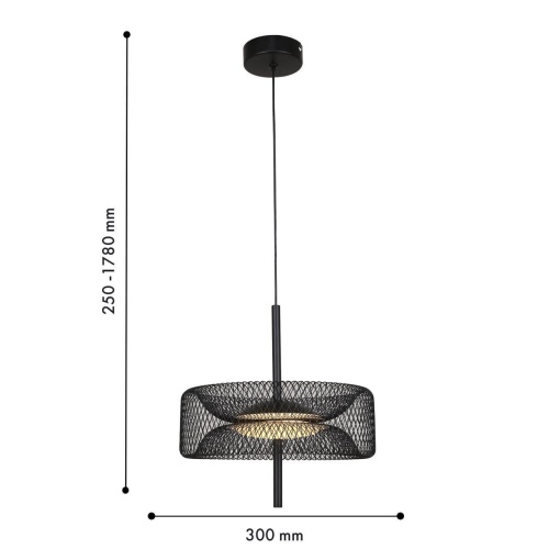 Подвес F-Promo 4733-3P, подвес, D300xH400/1780, LEDx12W, 960LM, 3000K, included