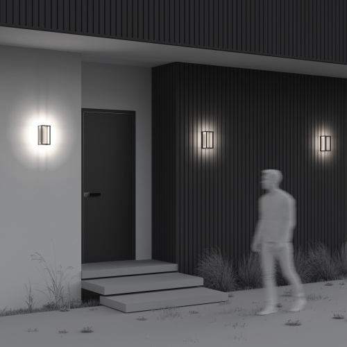 Уличный настенный светильник Outdoor O527WL-L12B3K