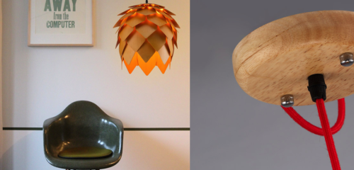 Подвесной Светильник Crimea Pine Cone Natural Wood D40 от Imperiumloft 204456-22