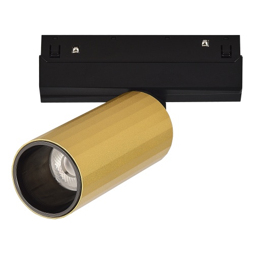 ST807.246.12 Магнитный трековый светильник Золотистый LED 1*12W 4000K 700Lm Ra>90 IP20 D50xH173 48VV SKYLINE 48
