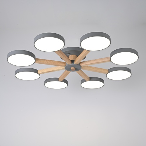 Потолочная Люстра Turna 8 Gray от Imperiumloft 178342-26