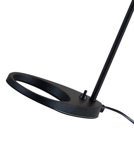 Настольная Kink Light лампа Сеул черная E27 1*40W 07033-1,19
