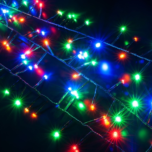 Гирлянда бытовая электрическая нить Eurosvet 400-004 мульти