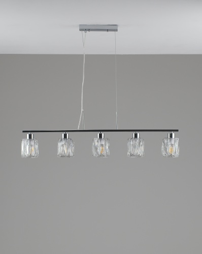Люстра подвесная Moderli V11688-5P Prismique