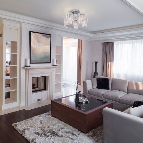 Потолочный светильник хром Eurosvet 30137/5