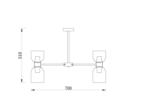 Подвесной светильник Freya FR5203PL-10BS