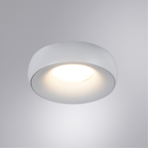 Точечный встраиваемый светильник Arte lamp A6665PL-1WH Светильник потолочный встраиваемый HEZE для MR16 Ø98x32мм белый IP20 монтаж Ø76мм